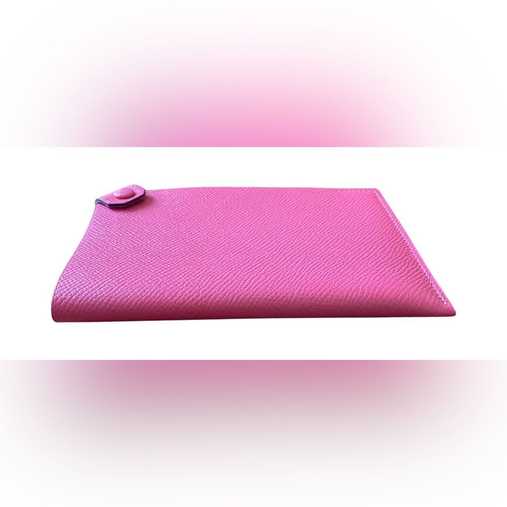 Hermes Epsom Leather Passport Cover - Rose Azalee Tarmac PM - Picture 16 of 16